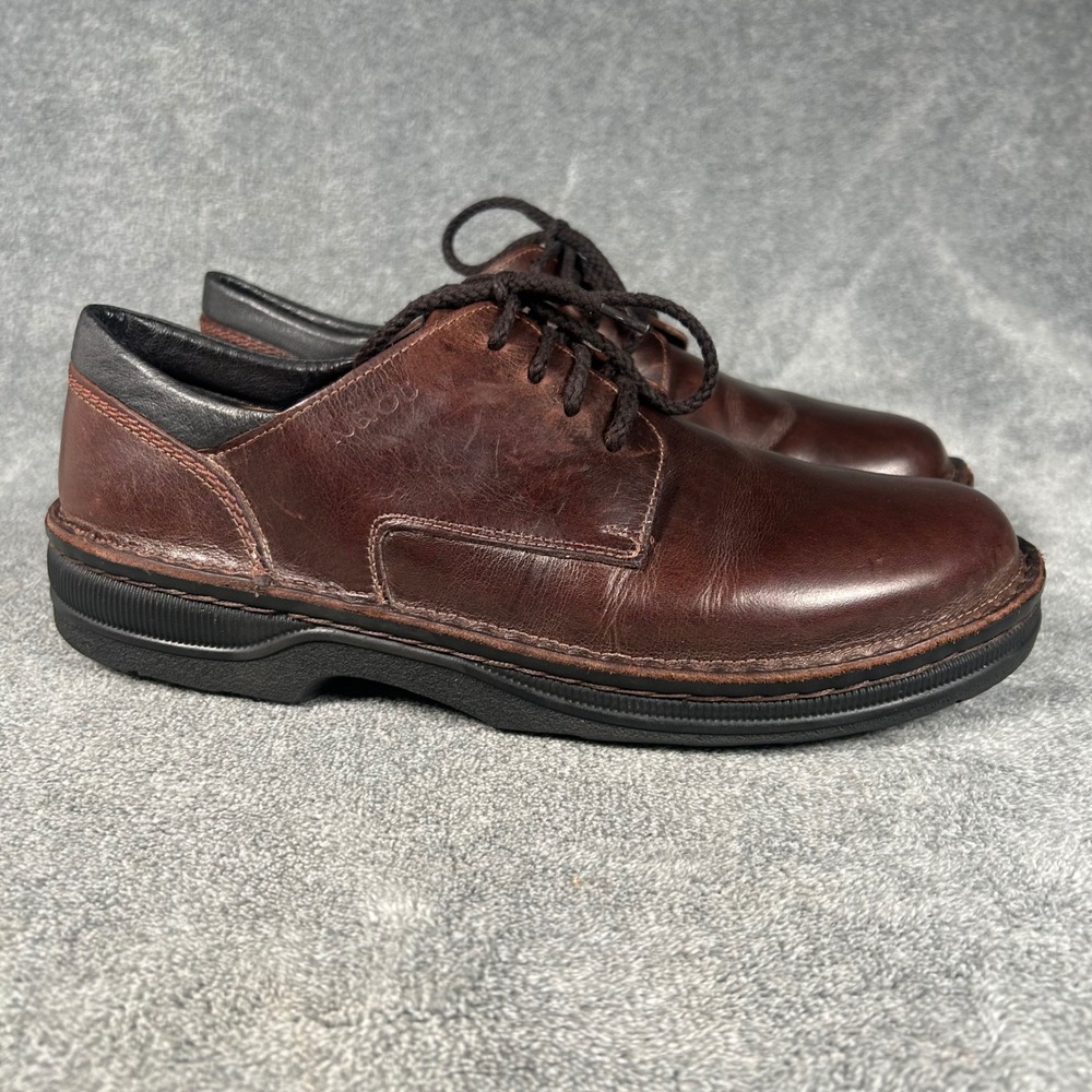 Naot  Derby Oxford Shoes Brown Leather Comfort Lace Up Mens US 12 EU 45